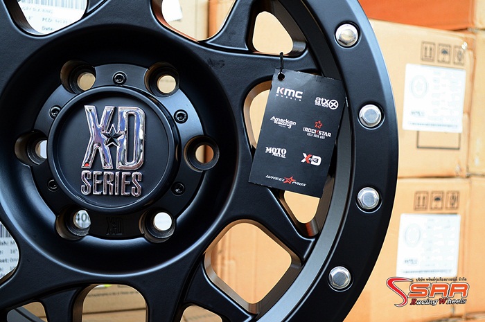 XD127 KMC 16x8 6H139.7 ET+0 S-BLK ราคาพิเศษที่SRR