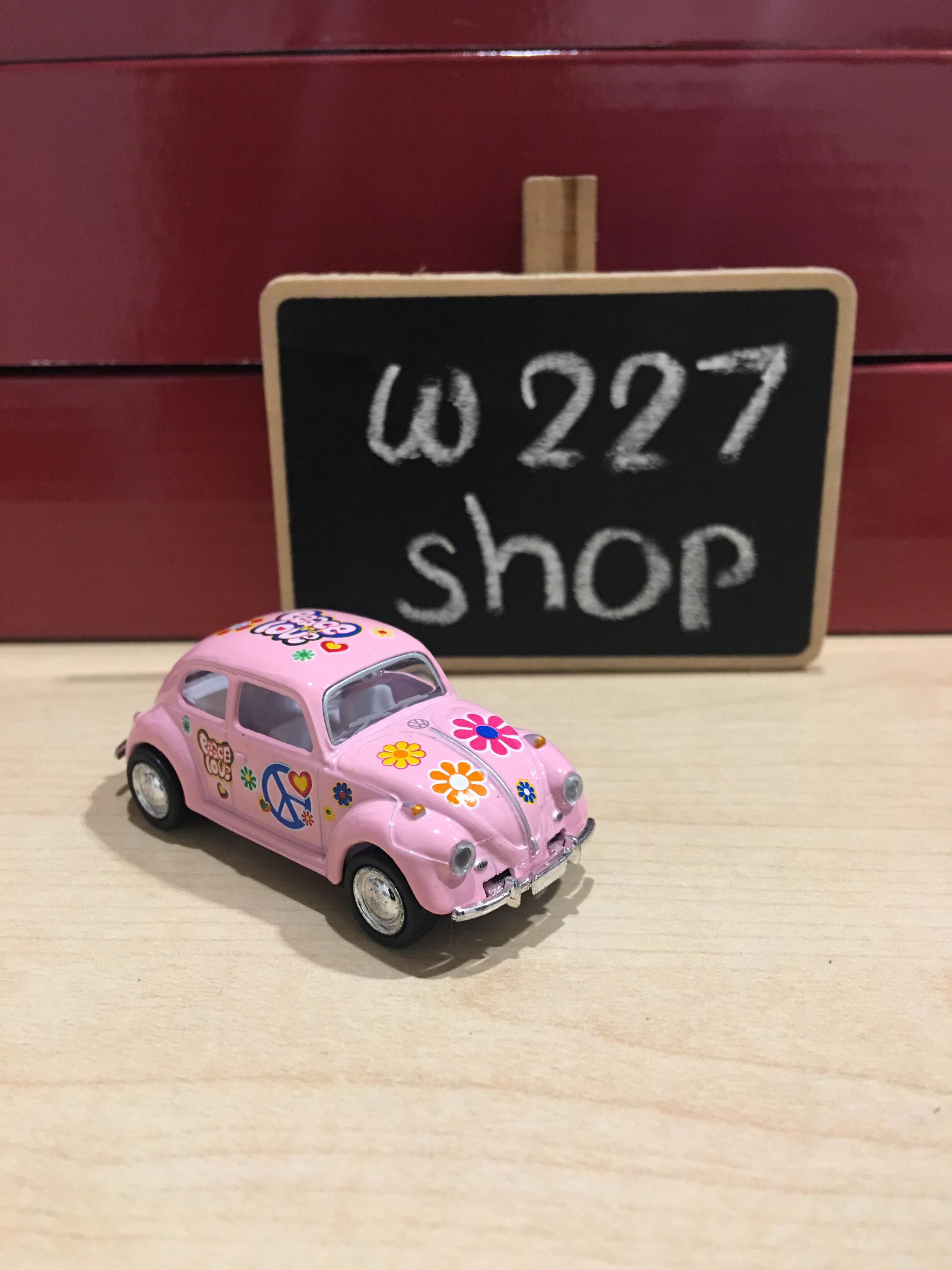 โมเดลรถเหล็ก โฟล์คเต่า 1967 Volkswagen Classical Beetle scale 1:64 ขนาด 2.5 นิ้ว กดลาน (ปลีก-ส่ง)