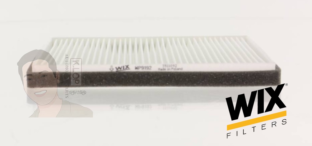 WP9192 กรองแอร์ WIX (Toyota Altis, Vios ปี03, Wish ANE11 ) เทคโนโลยีอเมริกา