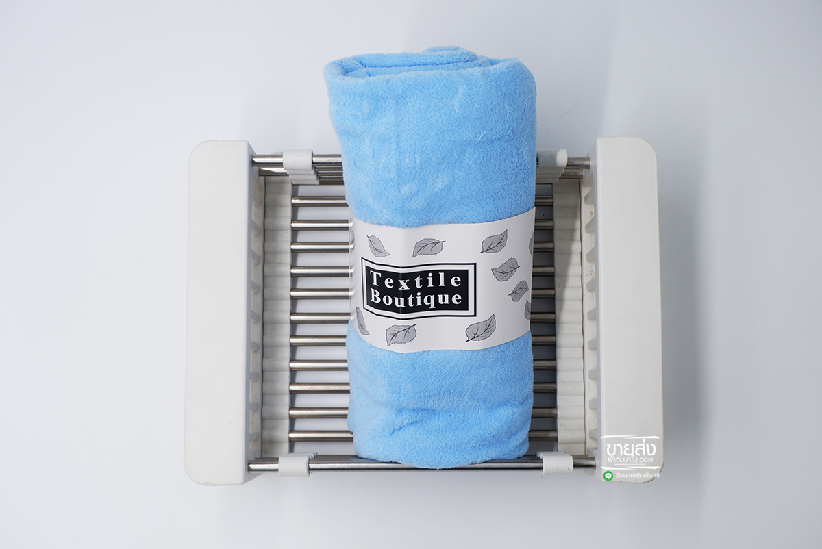 ผ้าเช็ดตัวขนเป็ดสีพื้น 140x70cm (1โหล)