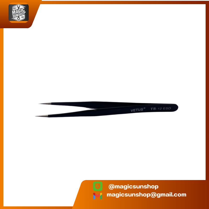 928456 VETUS ESD Tweezers ESD 12 (SD00130)