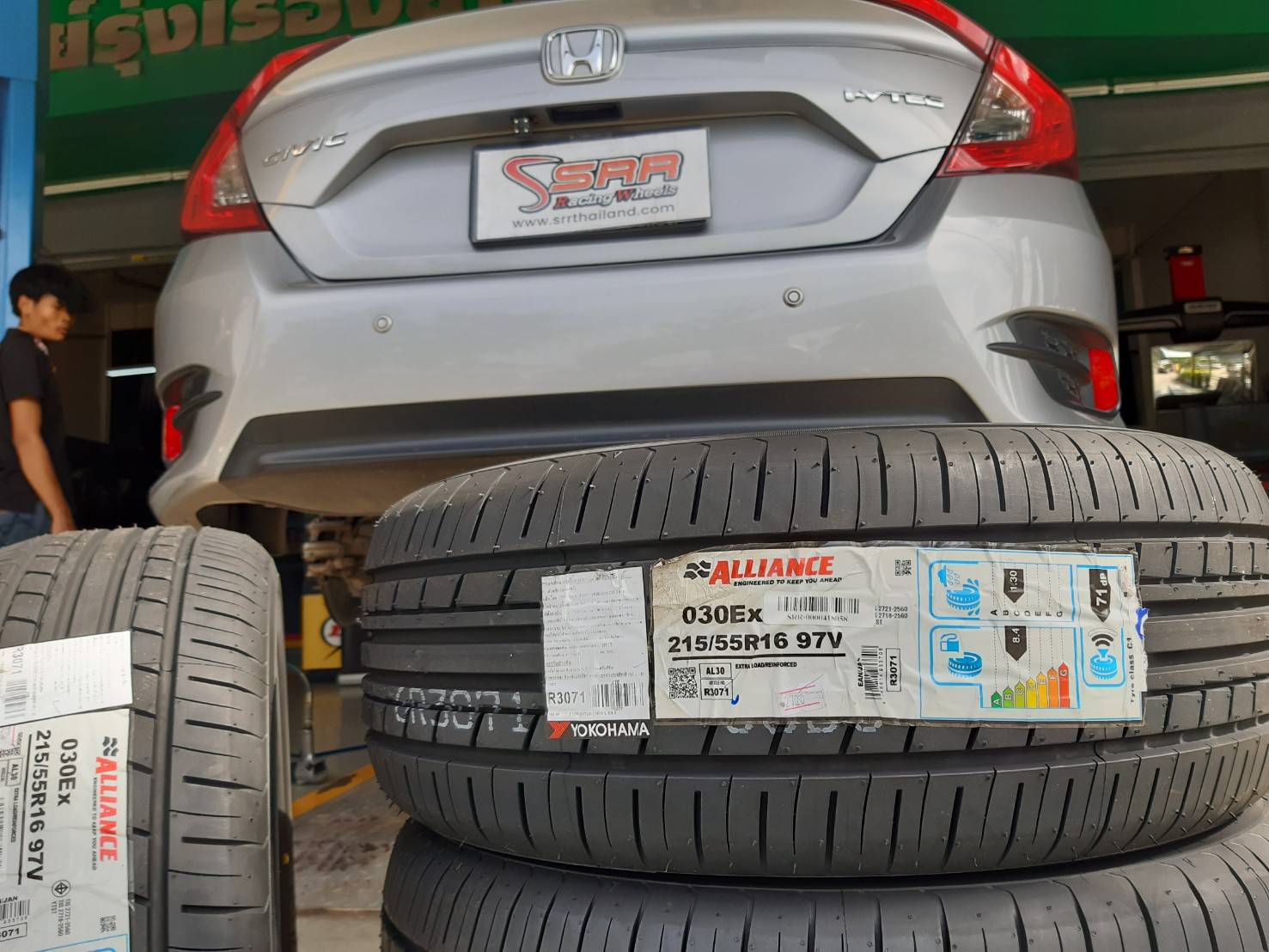 YOKOHAMA ALLIANCE 030Ex 215/55R16 ยางญี่ปุ่นปี20 ลดราคาพิเศษ