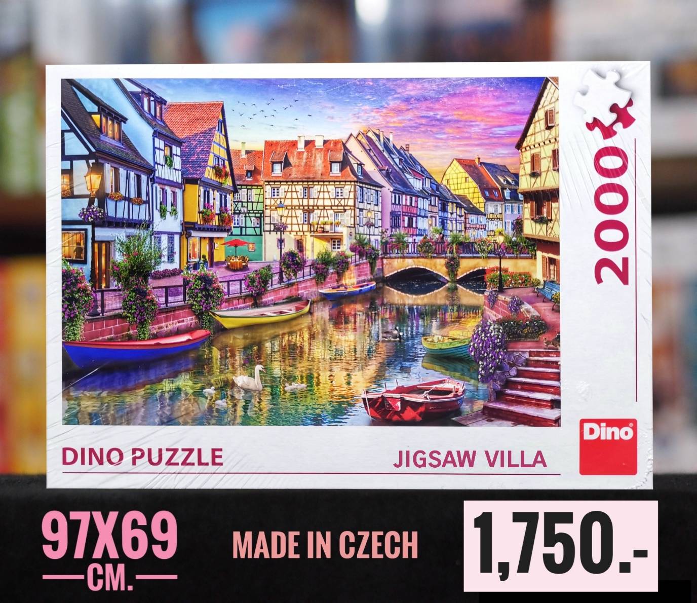 Dino Puzzle - Fishers Village, Lofoten, Norway 2000 pcs.