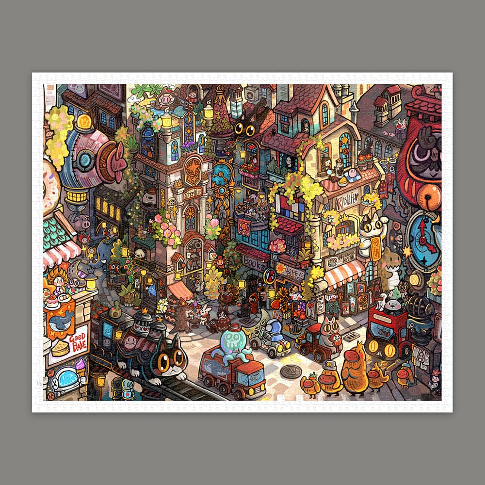 Pintoo - Art Street / Pao Mian 2000 pcs.