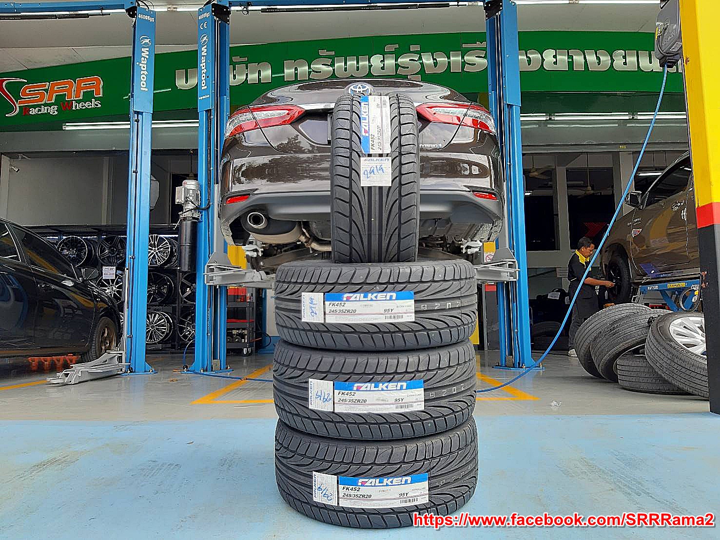 FALKEN FK452 245/35ZR20 ยางใหม่ปี19 ลดราคาพิเศษ
