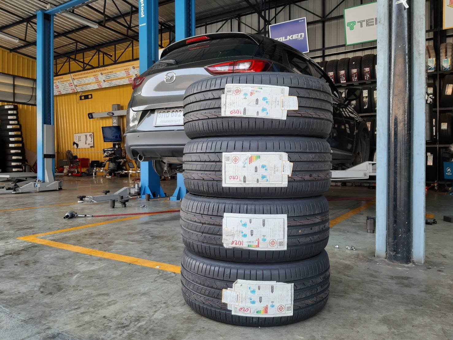 HANKOOK VENTUS PRIME3 215/50R18 ยางเกาหลี ราคาพิเศษ สำหรับใส่MAZDA CX3