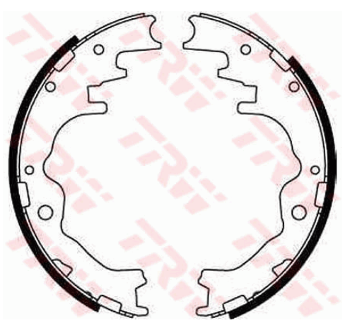 GS8550 ก้ามเบรกหลัง TRW : MAZDA B2500 (THUNDER)