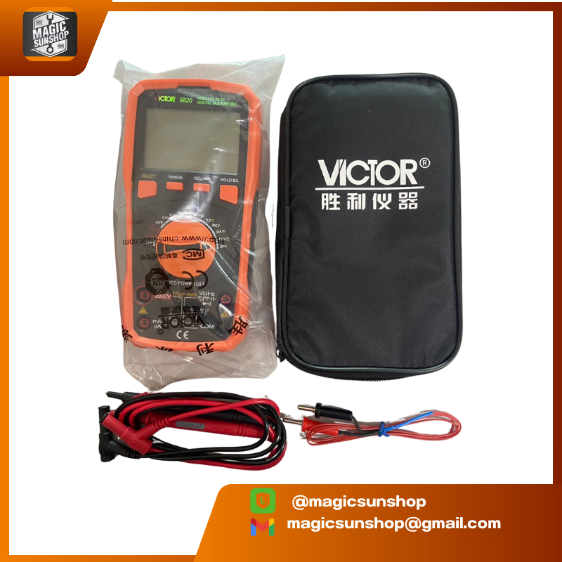 927542 VICTORY VC9820 Voltage 2000V Multimeter