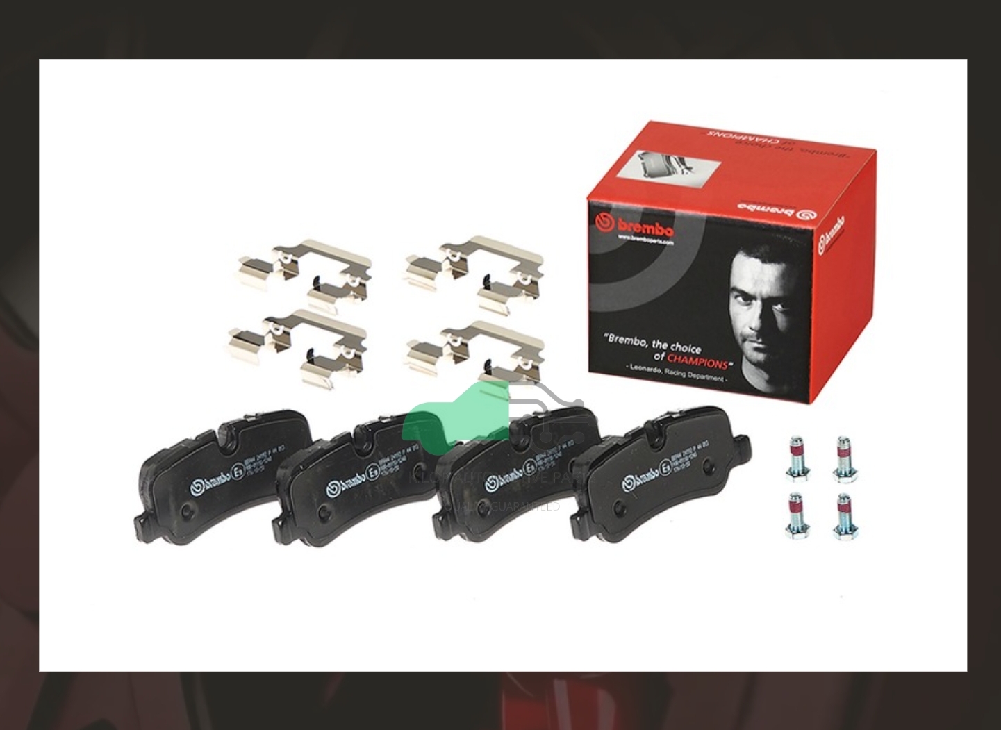 P44 013B ผ้าเบรกหลัง แท้ BREMBO รุ่น BLACK : LAND ROVER Discovery III 2.7 TDV6 ปี05