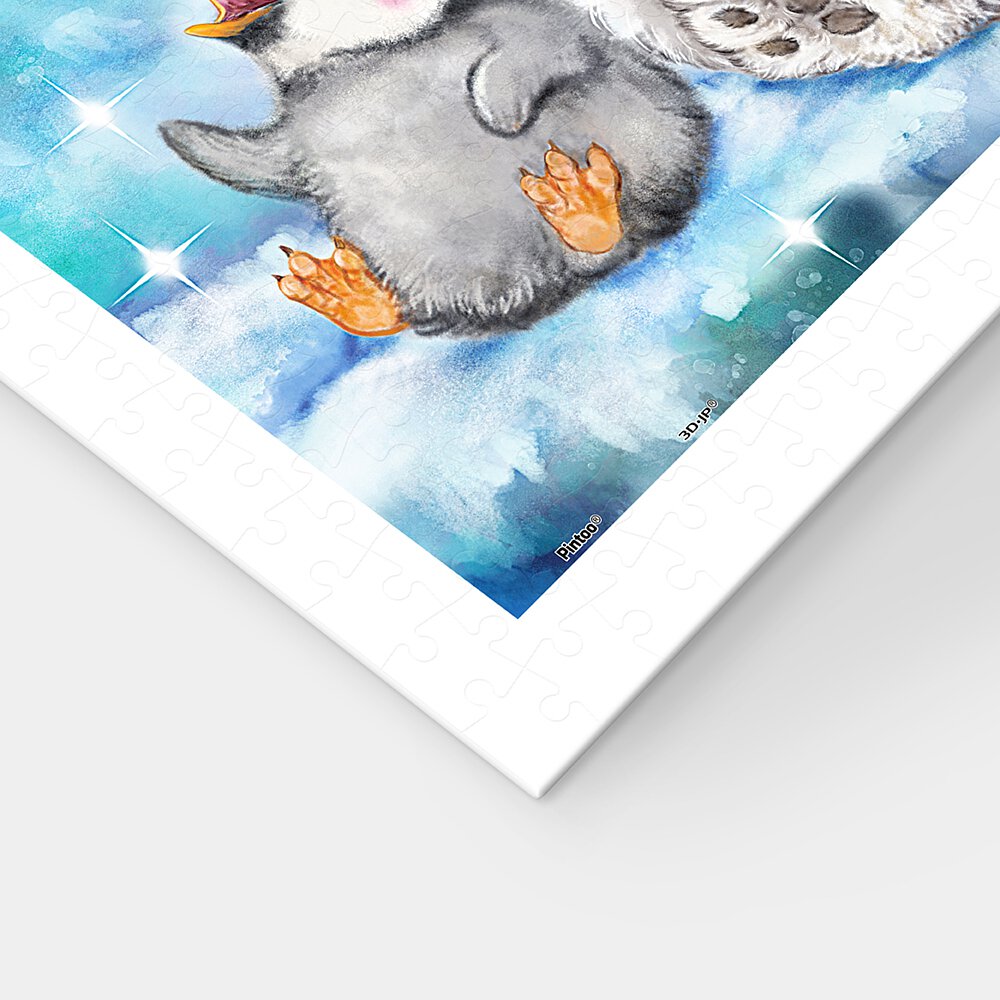 Pintoo - Polar Bear and Penguins by Kayomi 600 pcs.