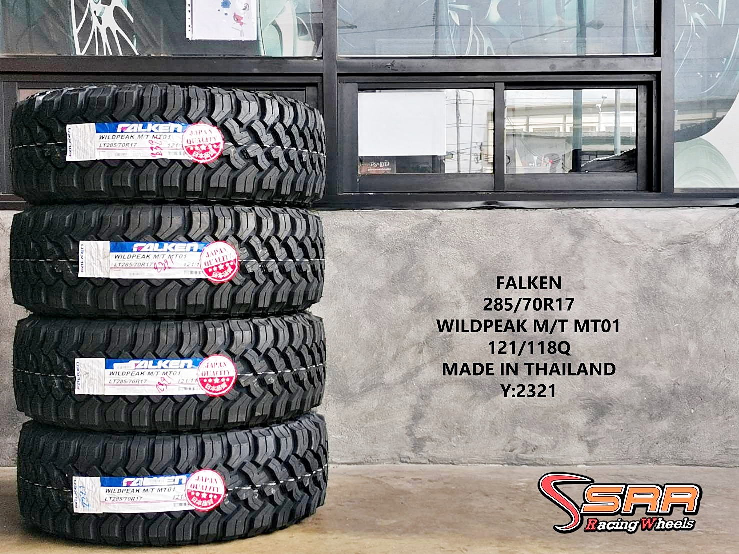 FALKEN WILDPEAK M/T MT01 285/70R17 ยางใหม่ปี2021 ราคาพิเศษ