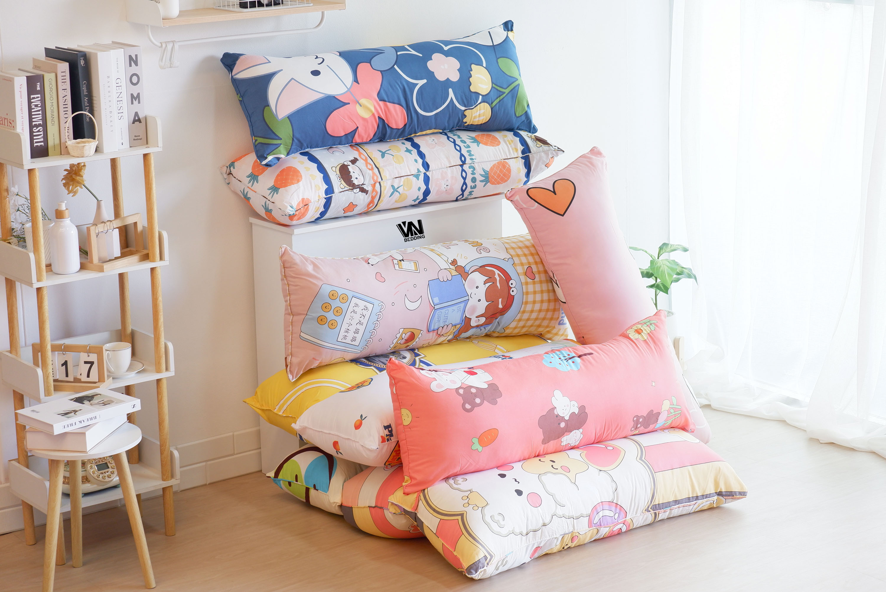 หมอนบอดี้ขนห่านเทียม Body Pillow (10ใบ)
