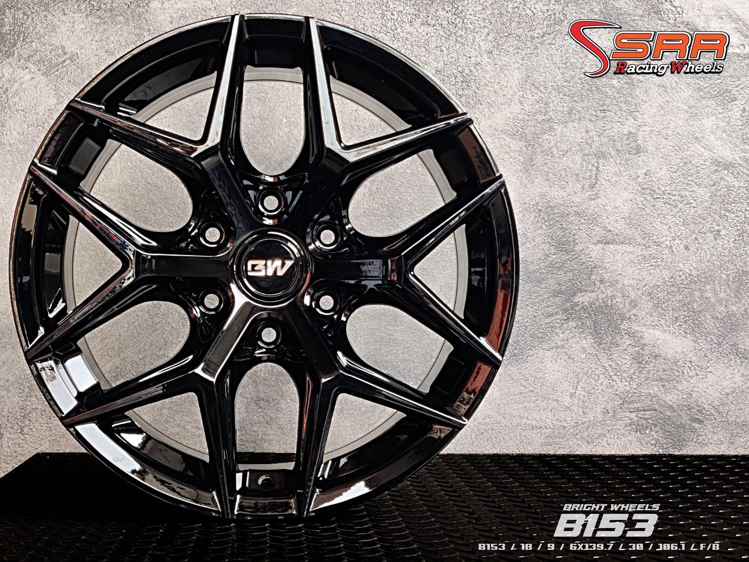BW B153 ขอบ18 6x139.7 ET30 F/BLACK ราคาพิเศษ