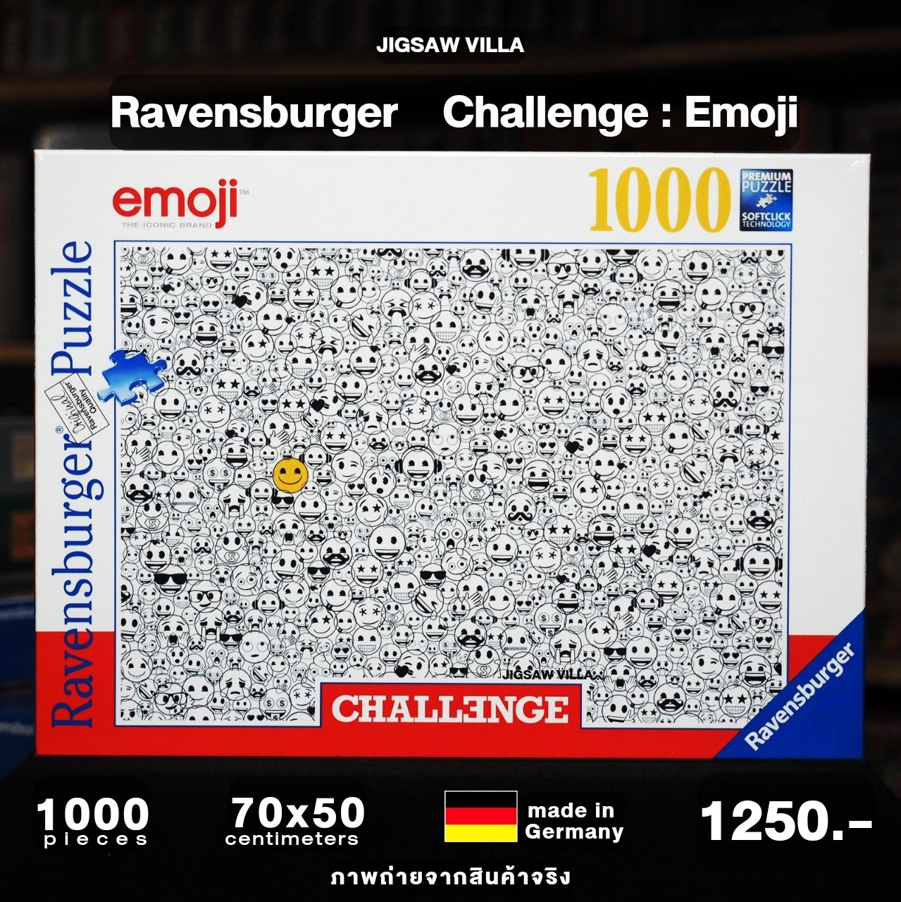 Ravensburger - Challenge Puzzle : Emoji 1000 pcs.