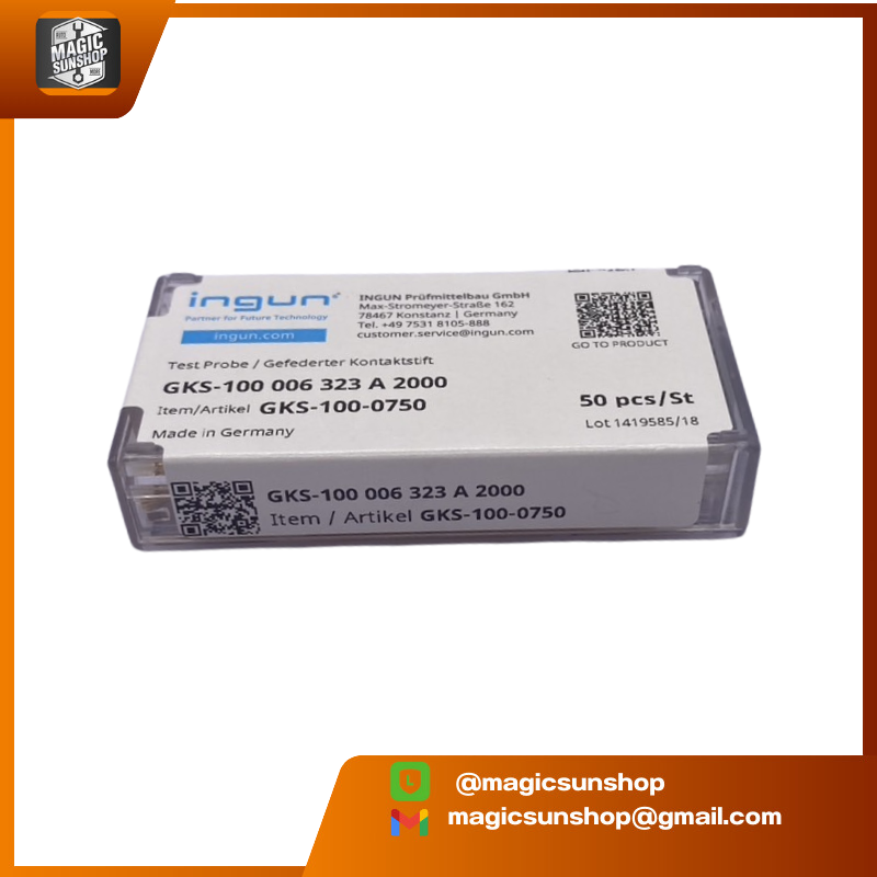 929106 INGUN Pin GKS-100 006 323 A 2000