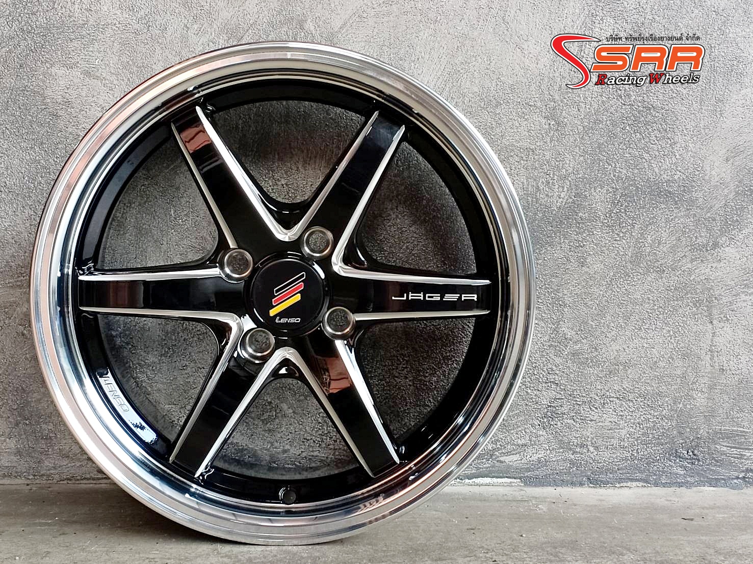 JAGER-HUNTER ขอบ15 ET+35 4x100 BKWMA