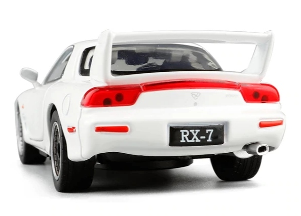 โมเดลรถเหล็ก Mazda Rx7 scale 1:32 มีเสียง มีไฟ (ปลีก-ส่ง)
