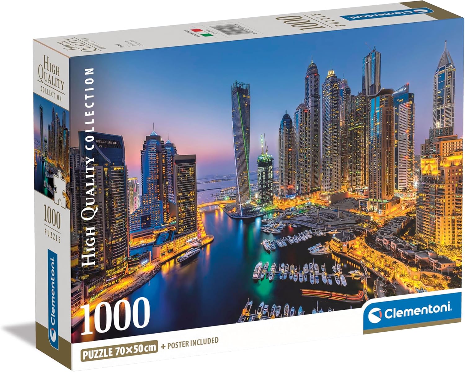 Clementoni - Dubai (Compact Box + Poster Included) 1000 pcs.