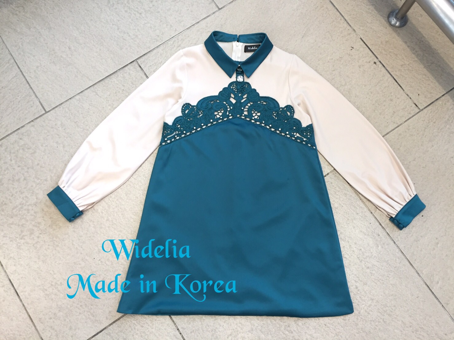 *พร้อมส่ง*suda Dress :: เดรสแขนยาวทรงเชิ๊ต ตัวเก๋