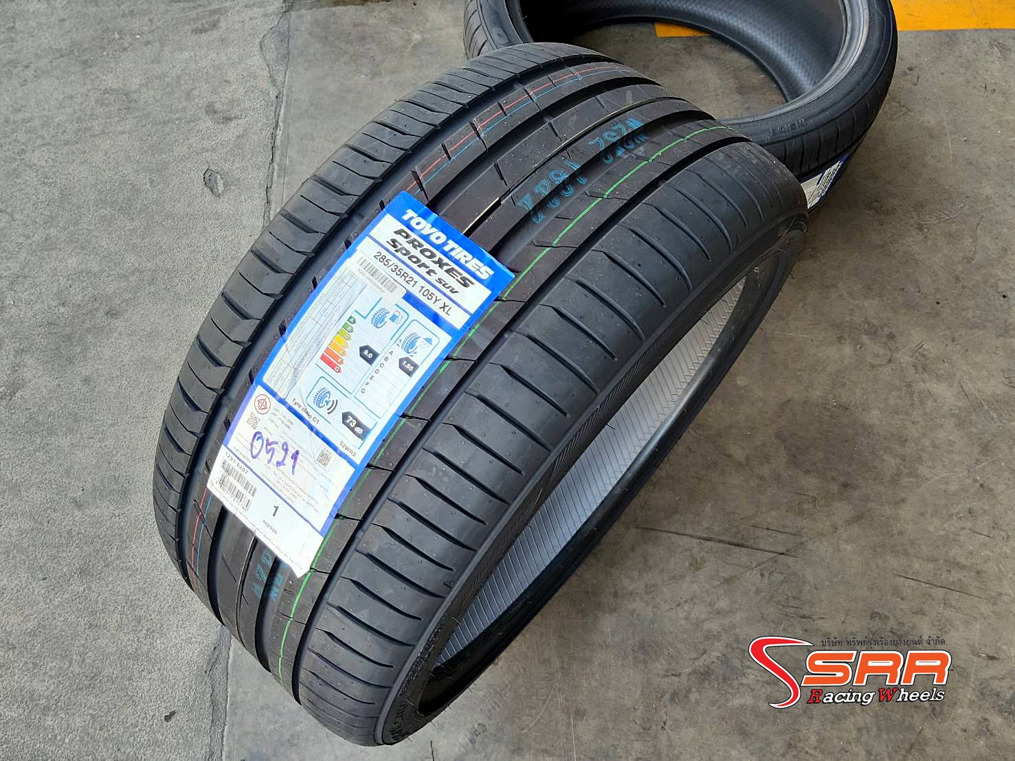 TOYO PROXES SPORT SUV 285/35R21 ยางใหม่ปี2021 ราคาพิเศษ