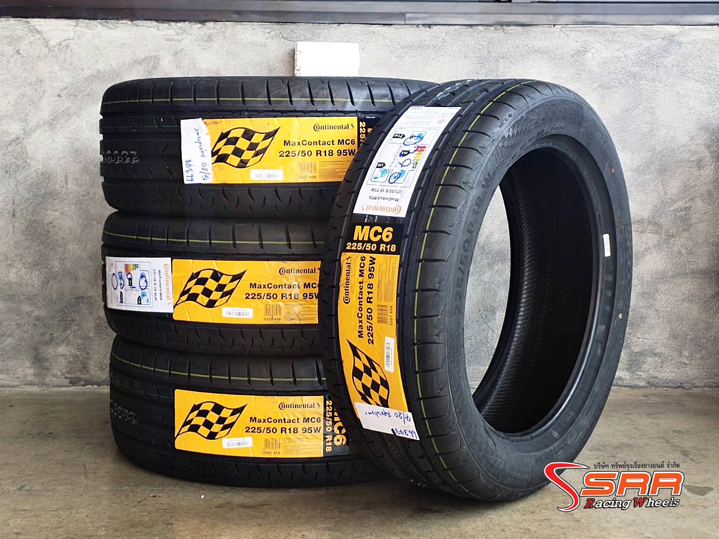 CONTINENTAL MaxContact MC6 225/50R18 ยางใหม่ปี20 ราคาพิเศษ