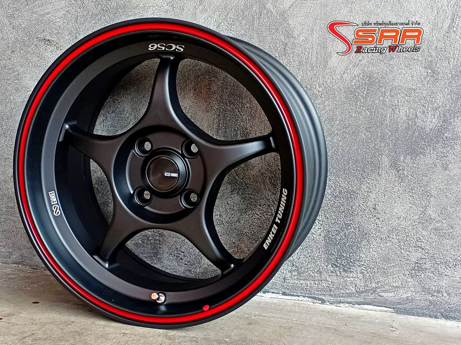 ENKEI TUNING SC56 15x7 4x100 ET+28 DBK2QR2R6LK
