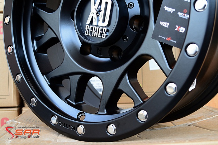 XD127 KMC 16x8 6H139.7 ET+0 S-BLK ราคาพิเศษที่SRR