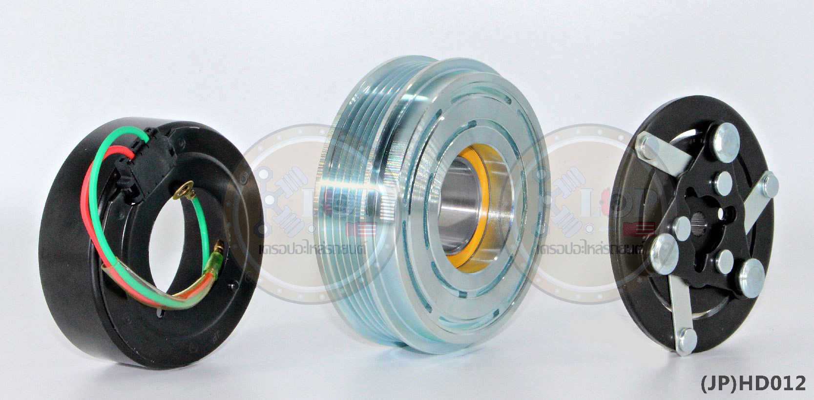 (JP)HD012-JP ชุดหน้าคลัทช์(Vinn) HONDA New JAZZ ,CITY ปี2008 (ญี่ปุ่น) 120mm. 5PK 12V.