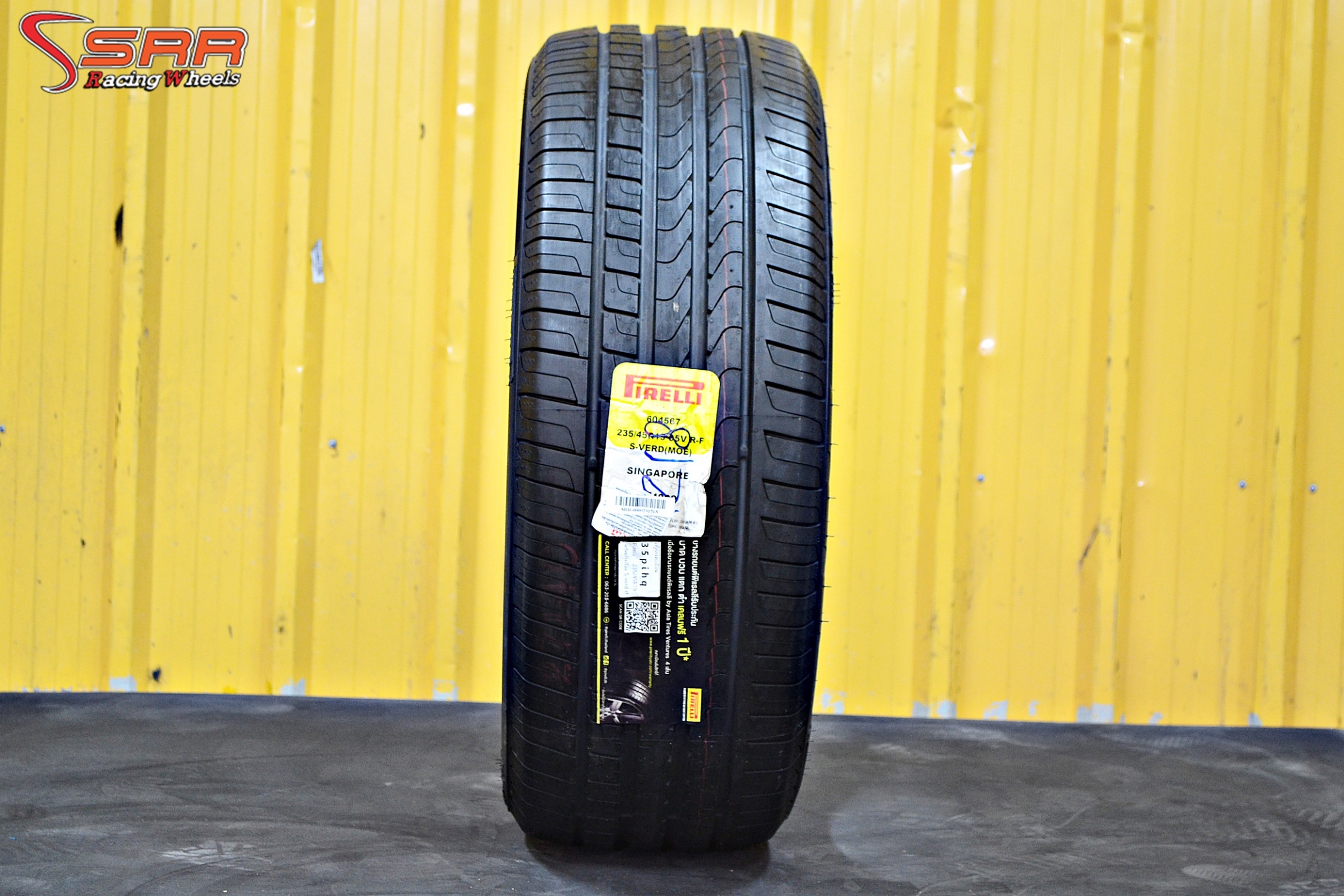 PIRELLI SCORPION VERDE (MOE) R-F 235/45R19 ยางรันแฟลตสำหรับใส่BENZ GLA