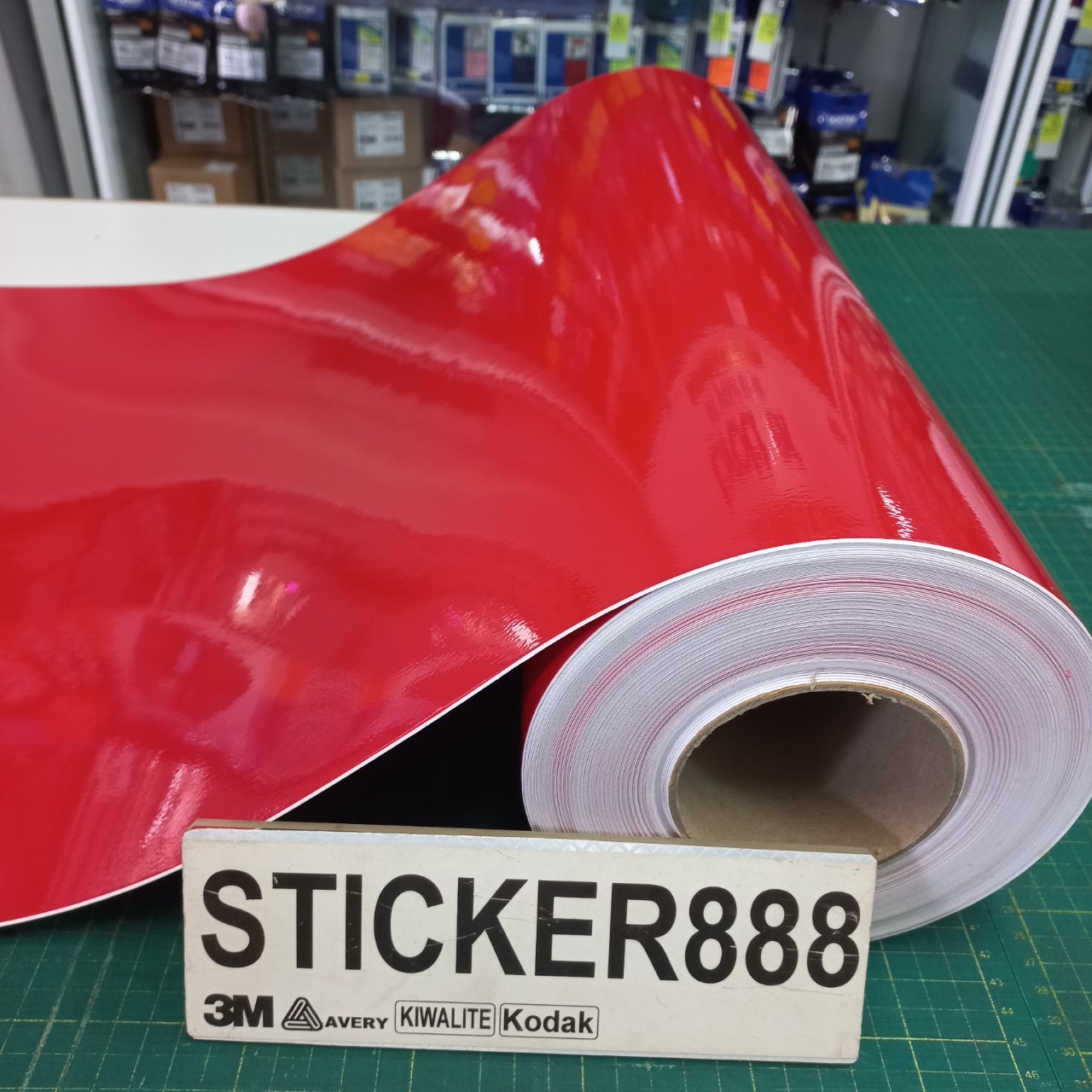 สติ๊กเกอร์โกดัก สีแดง 906 ขนาด 53 cm x 50 M KODAK Photo Sticker