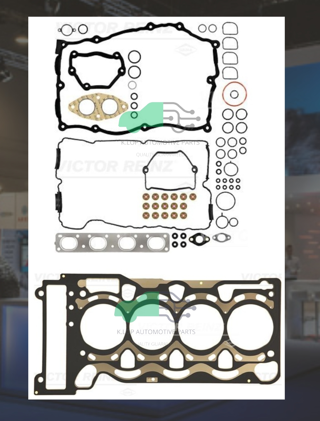 ปะเก็นชุด (Victor Reinz เยอรมัน) BMW 3 E46 E90 '01, Z E85 (N42B20 N46B20)