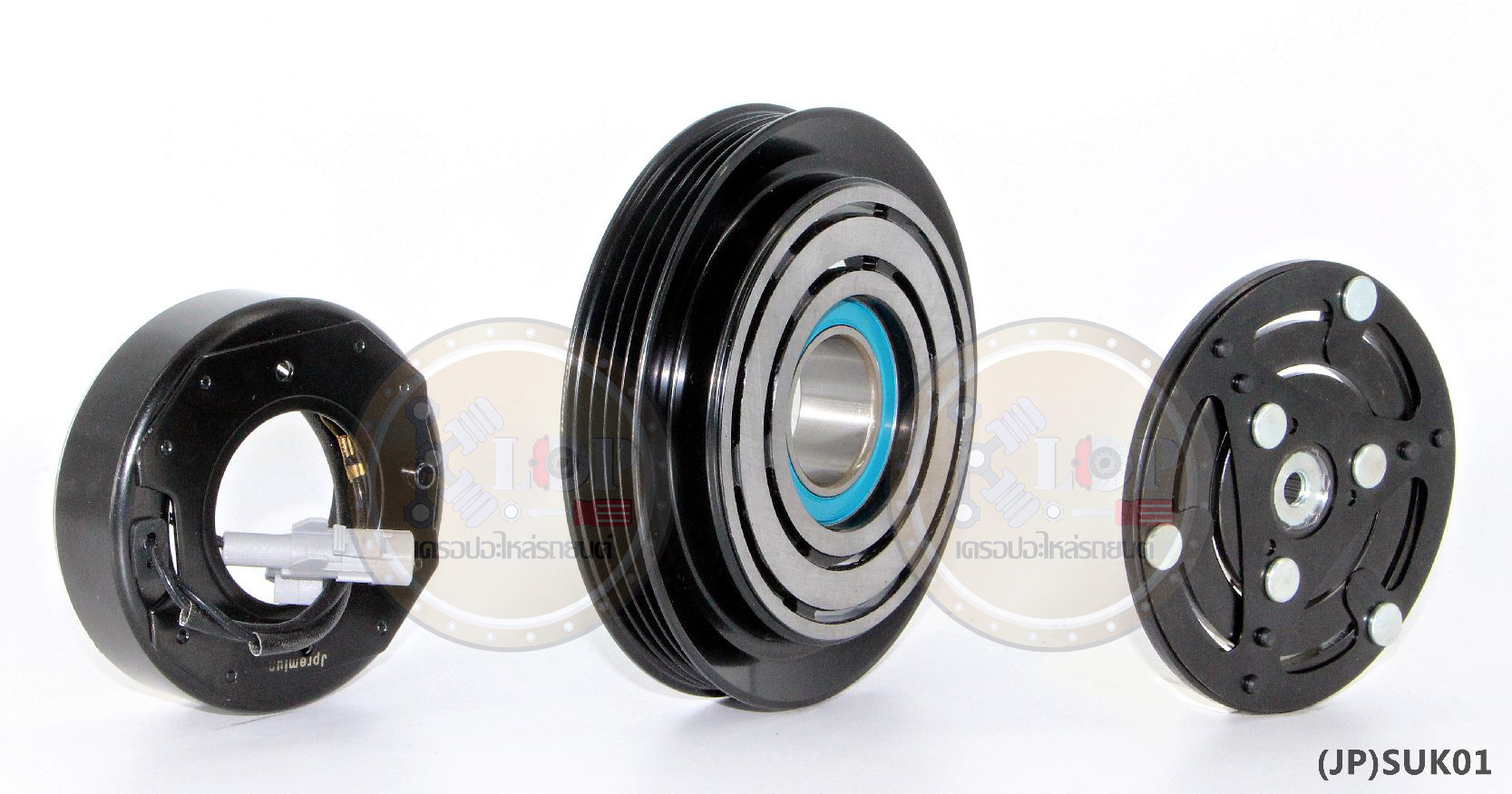 (JP)SUK01-JP ชุดหน้าคลัทช์(Vinn) SUZUKI CARRY 10S11C (10S) (ญี่ปุ่น) 125mm. 4PK 12V.