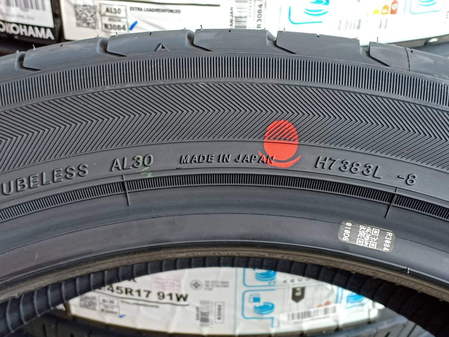 YOKOHAMA ALLIANCE 030Ex 215/45R17 ยางญี่ปุ่นปี20 ลดราคาพิเศษ