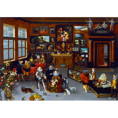 Bluebird Puzzle - The Archdukes Albert, 1623 by Hieronymus Francken 1000 pcs.