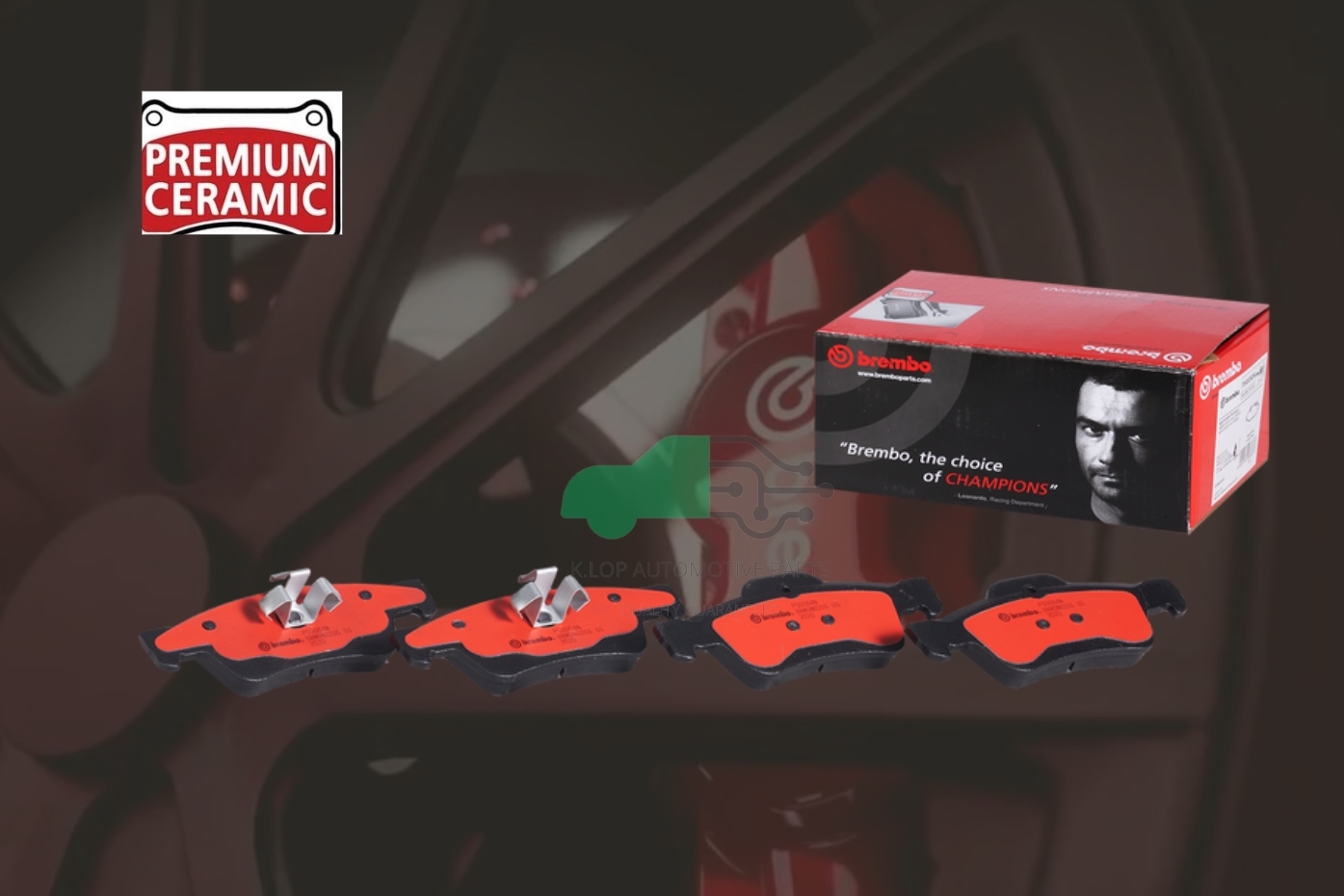 P50 064N ผ้าเบรกหลัง BREMBO รุ่น Ceramic) BENZิ M-Class W164 (280d 300d 320d 350d 420d 500d), R-Class W251