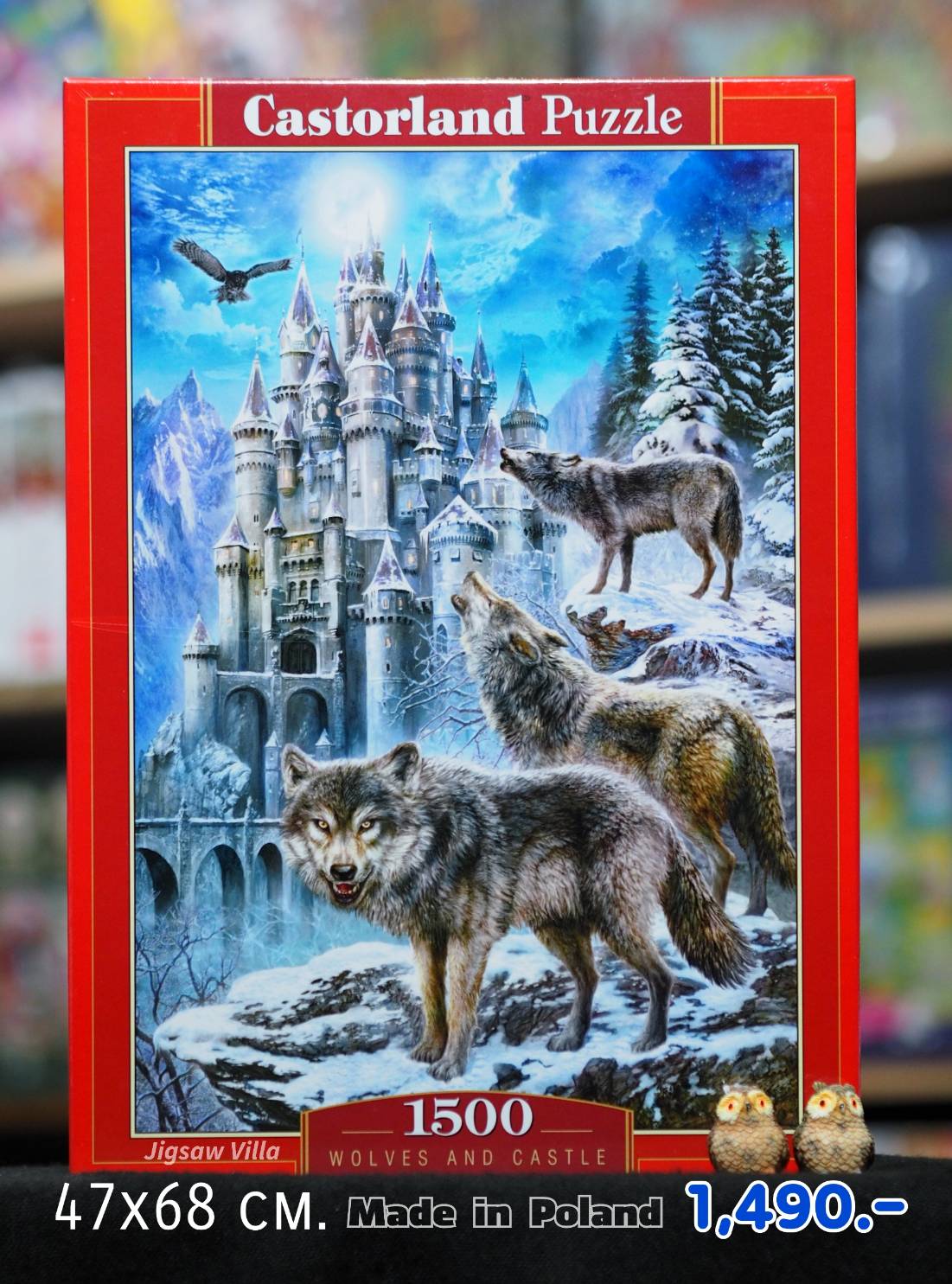 Castorland - Wolves and Castle 1500 pcs.