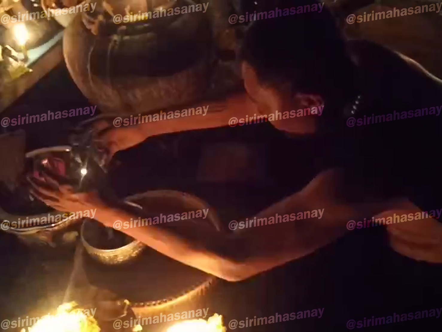 พิธีหุ่นไฟรัก อาจารย์หมี