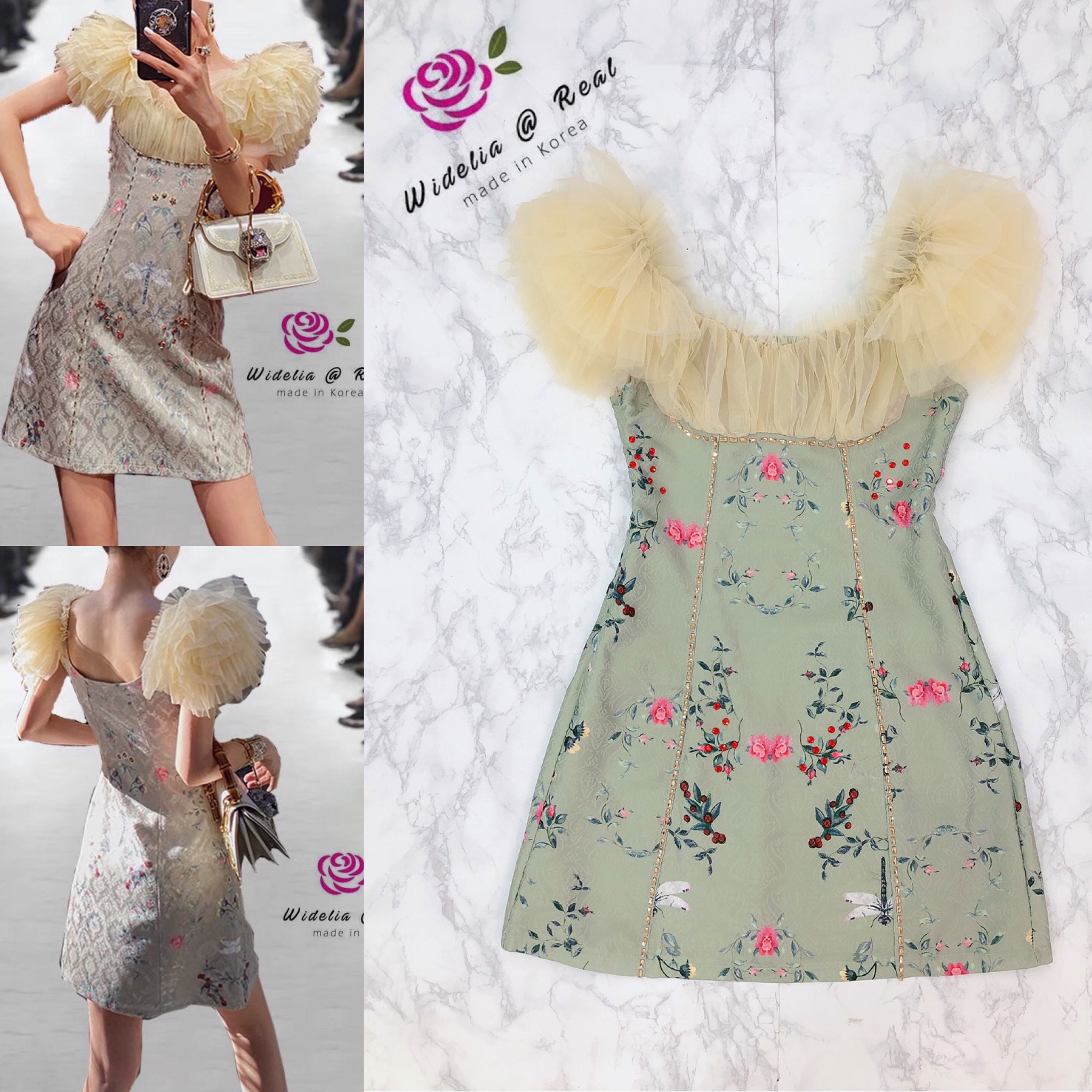 Korea Mini Dress มินิเดรสตัวสั้นแสนสวย