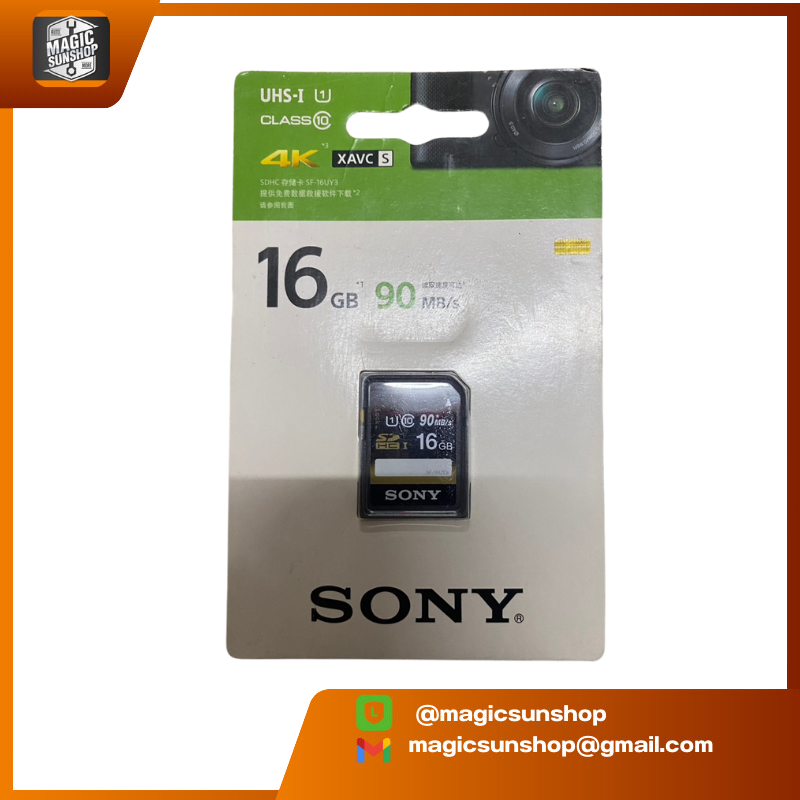 926879 Sony SD Card 16 GB Class 10 SDHC UHS-1