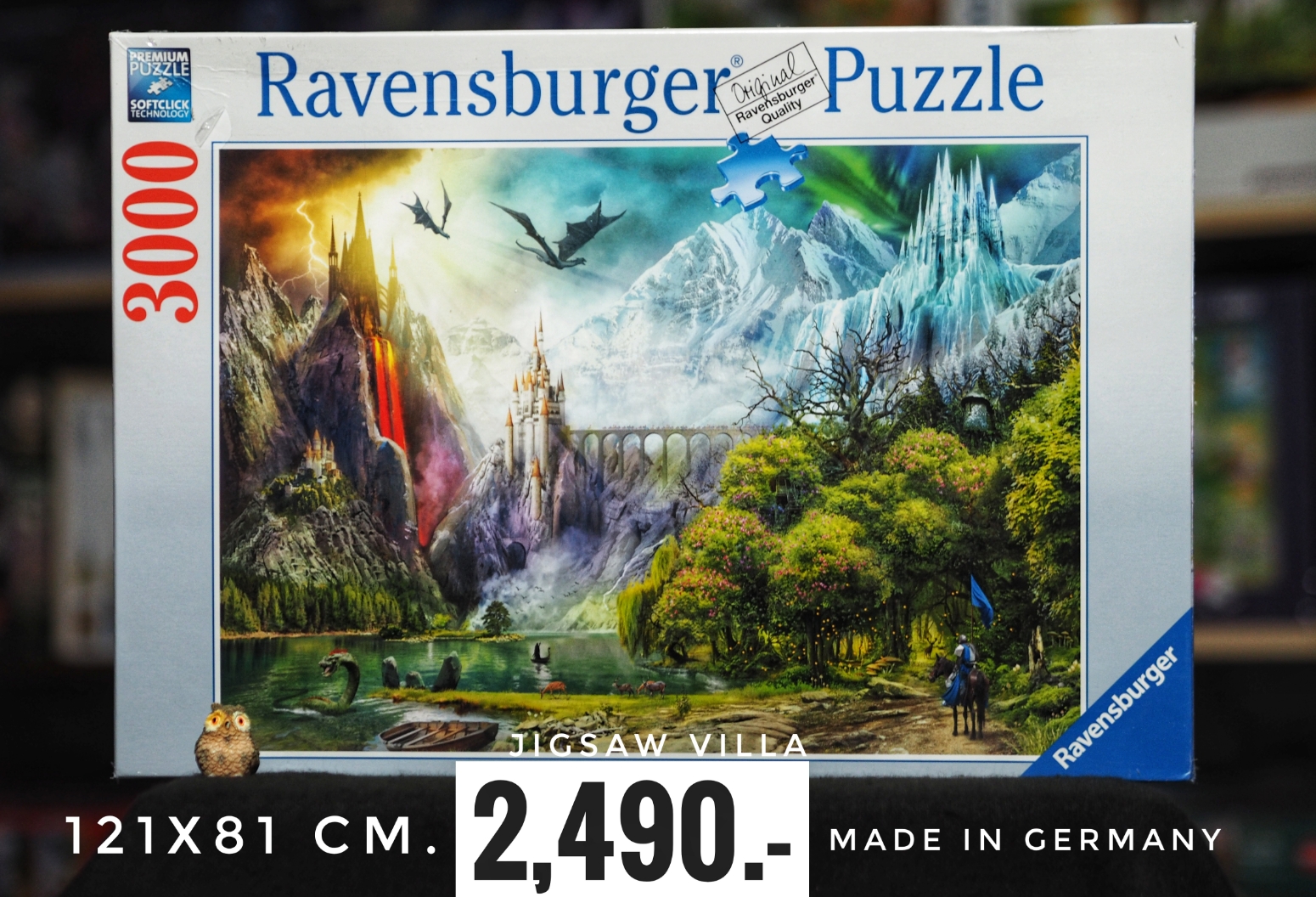 Ravensburger Reign of Dragons by Blue Kangaroo 3000 pcs.