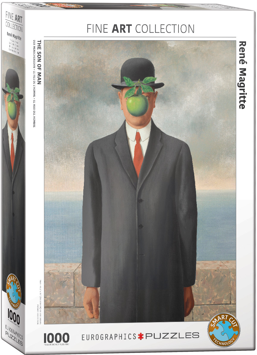 Eurographics - Son of Man by Rene' Magritte (Non-Pattern) 1000 pcs.
