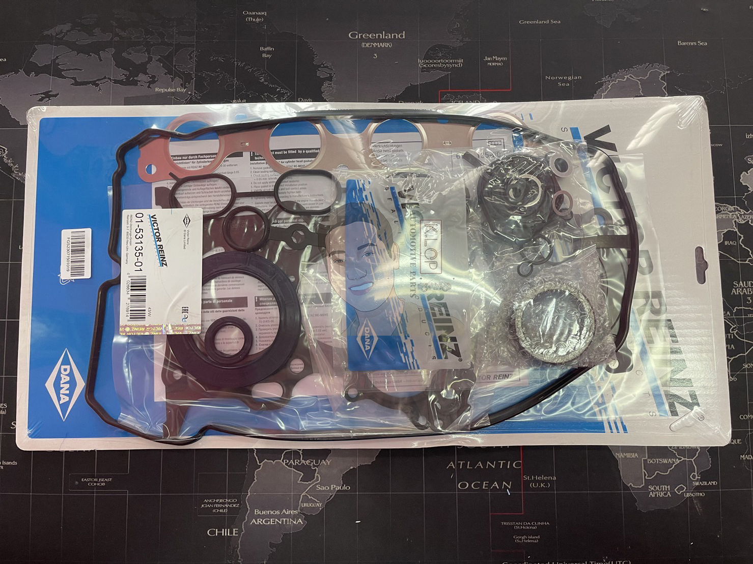 01-53135-01 ปะเก็นชุดใหญ่(VICTOR REINZ) Toyota Vios 1.5 NCP91-93, Yaris 1.3 ปี2000 (เครื่องยนต์ 1NZ-FE 2NZ-FE)