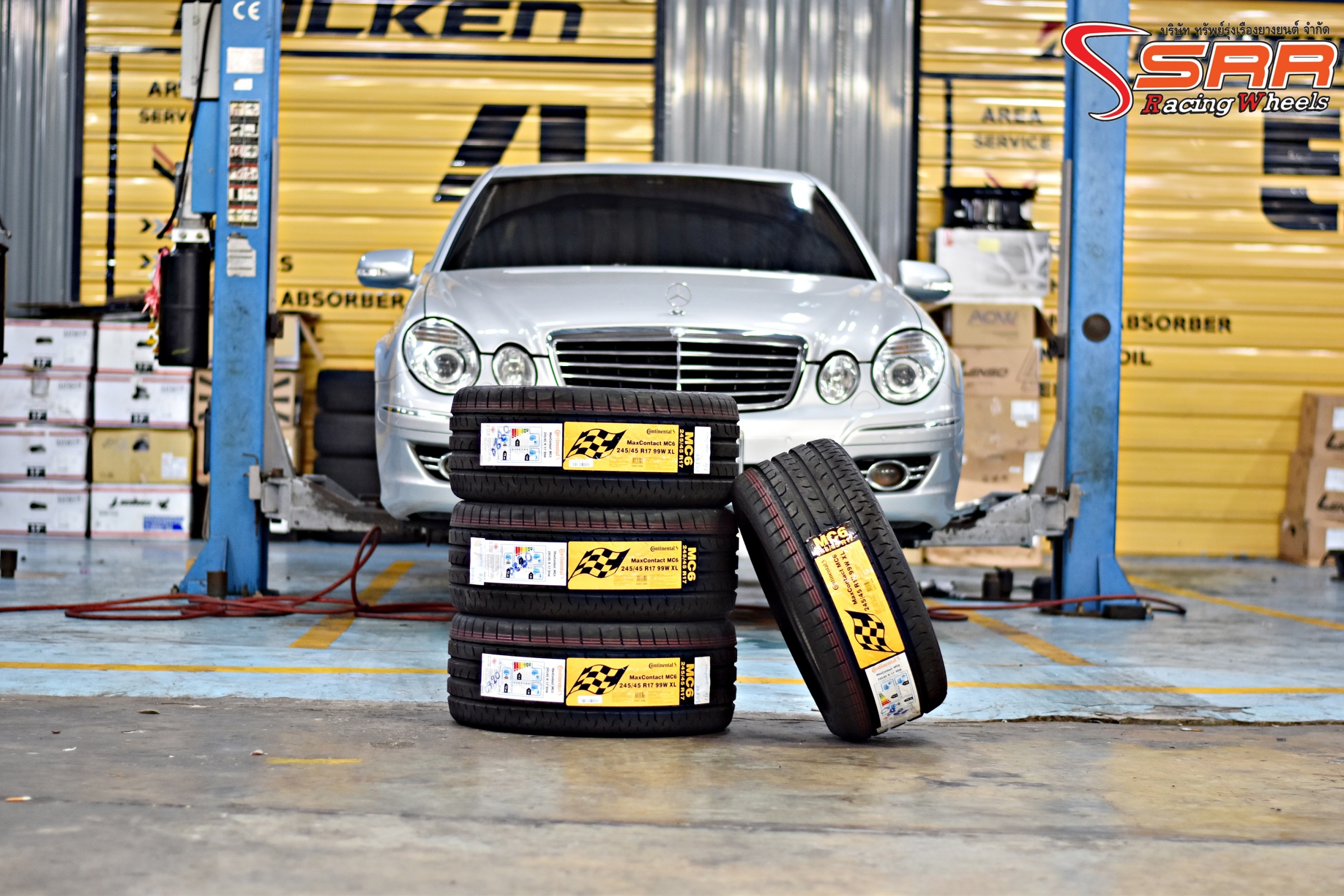 Continental MaxContact MC6 245/45R17 ยางปี20 ราคาพิเศษ