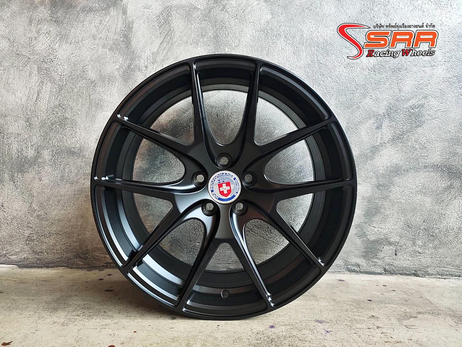 HRE TKHR ขอบ17 ET30 5x100 BLACK-FLAT
