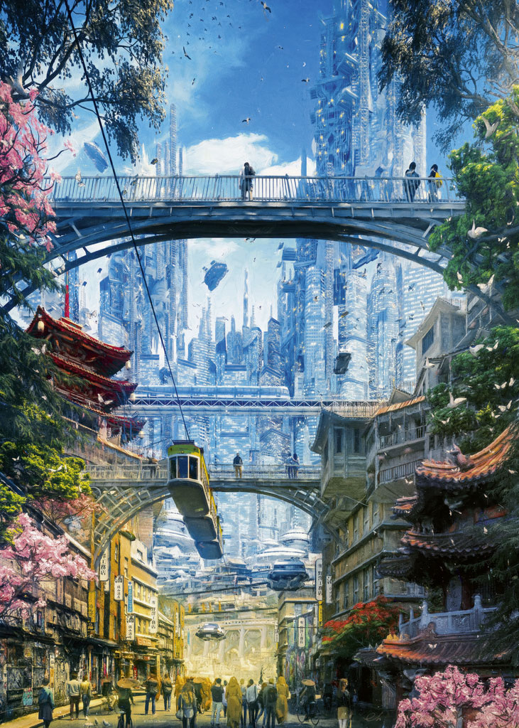 HEYE - Future Cities : Markets District by Gal Barkan 1000 pcs.