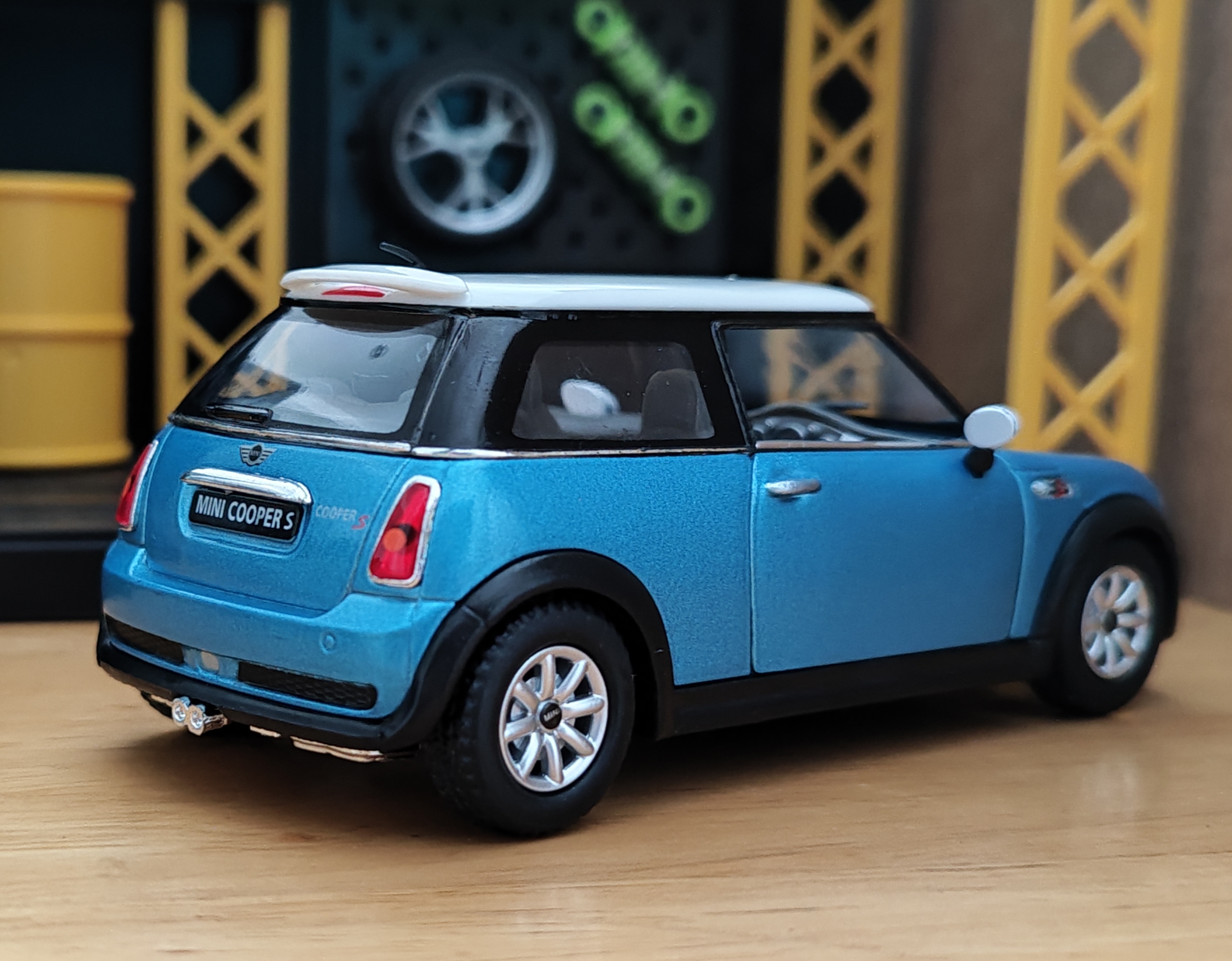 โมเดลรถเหล็ก Mini Cooper S (ปลีก-ส่ง)