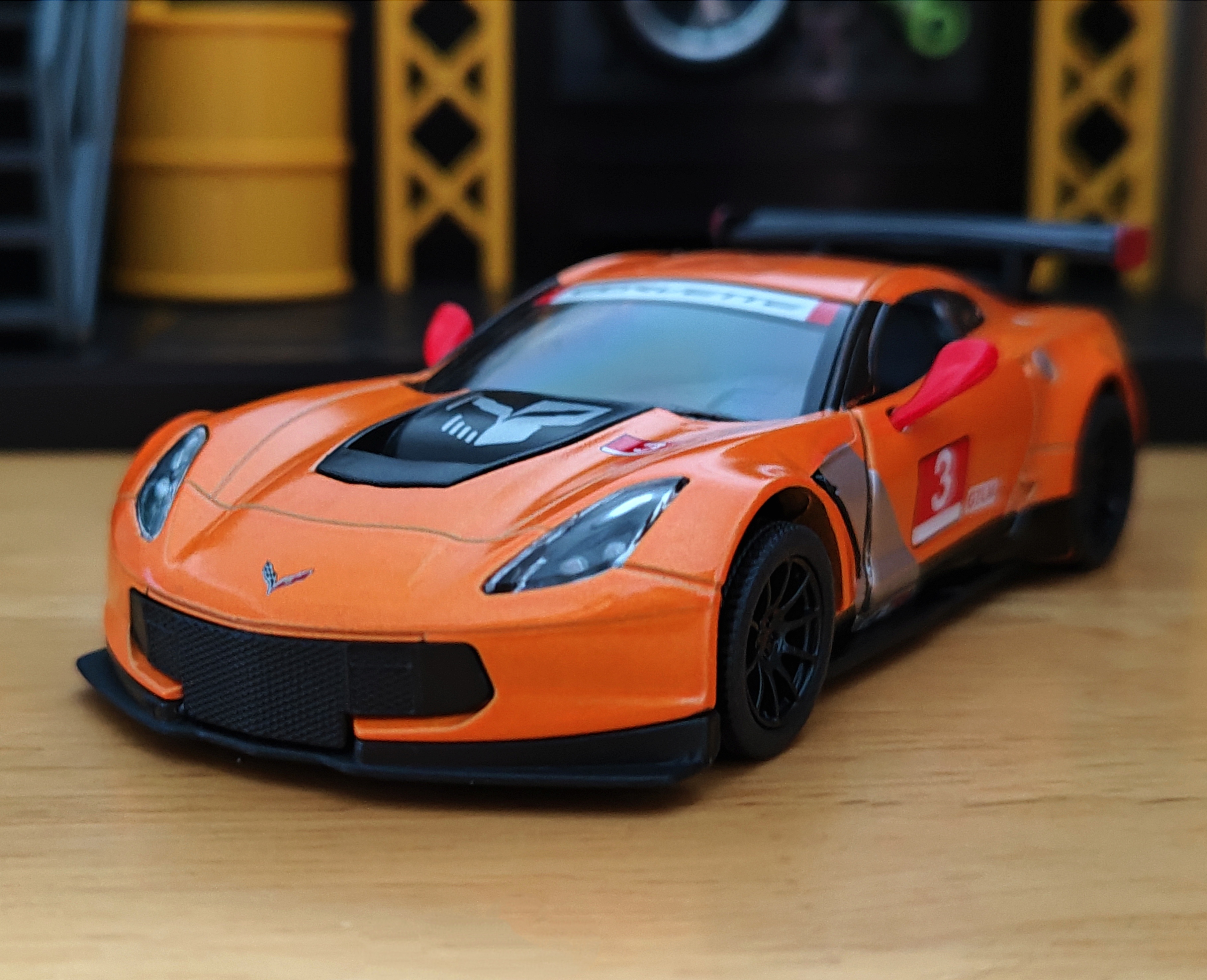 Corvette C7R โมเดลรถเหล็ก (ปลีก-ส่ง)