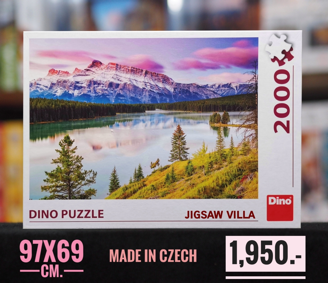 Dino Puzzle - Rocky Mountains, Canada 2000 pcs.