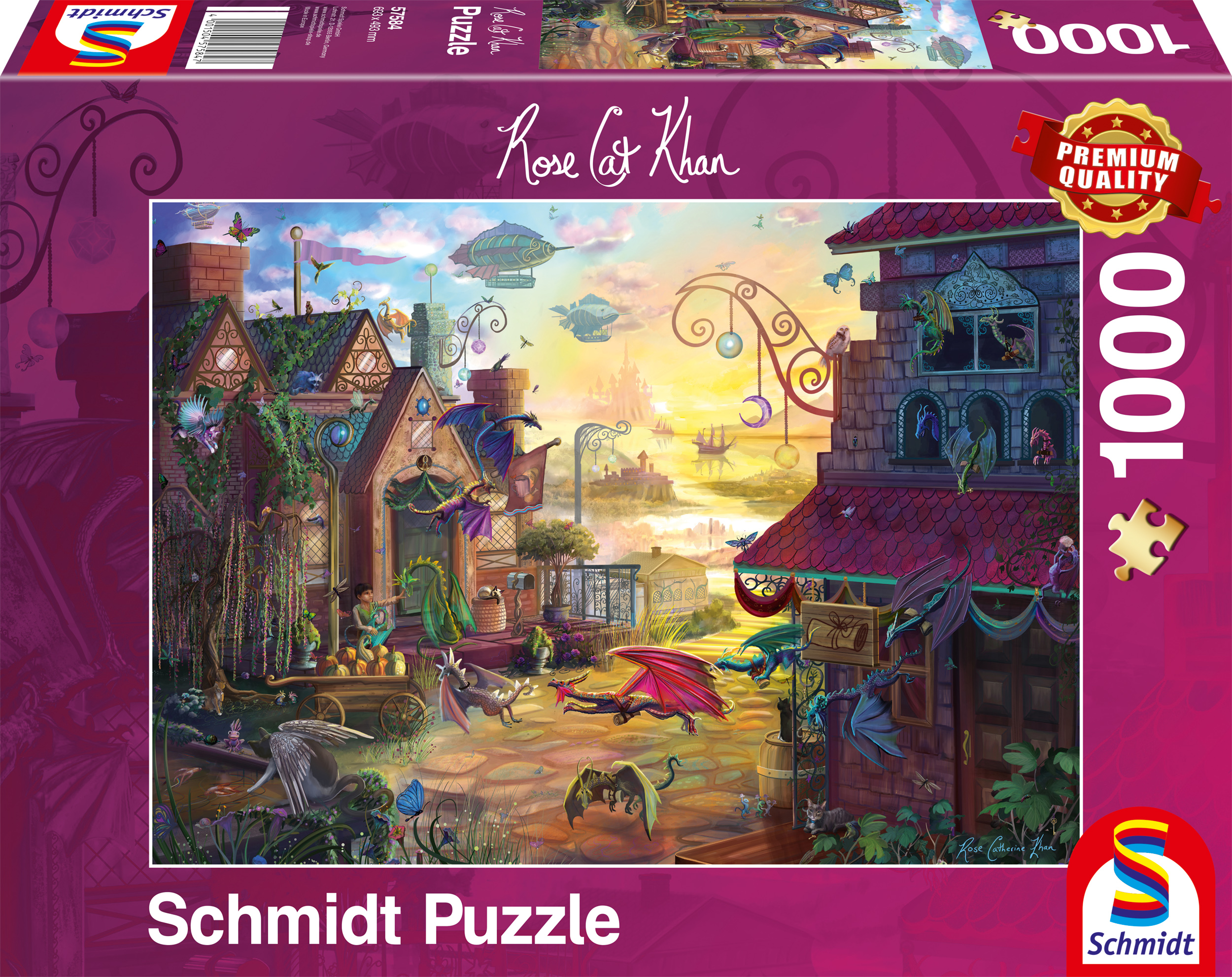 Schmidt - Dragon Mail by Rose Catherine Khan 1000 pcs.