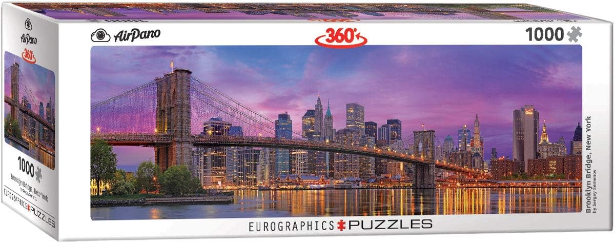 Eurographics - Brooklyn Bridge, New York (Panorama) 1000 pcs.
